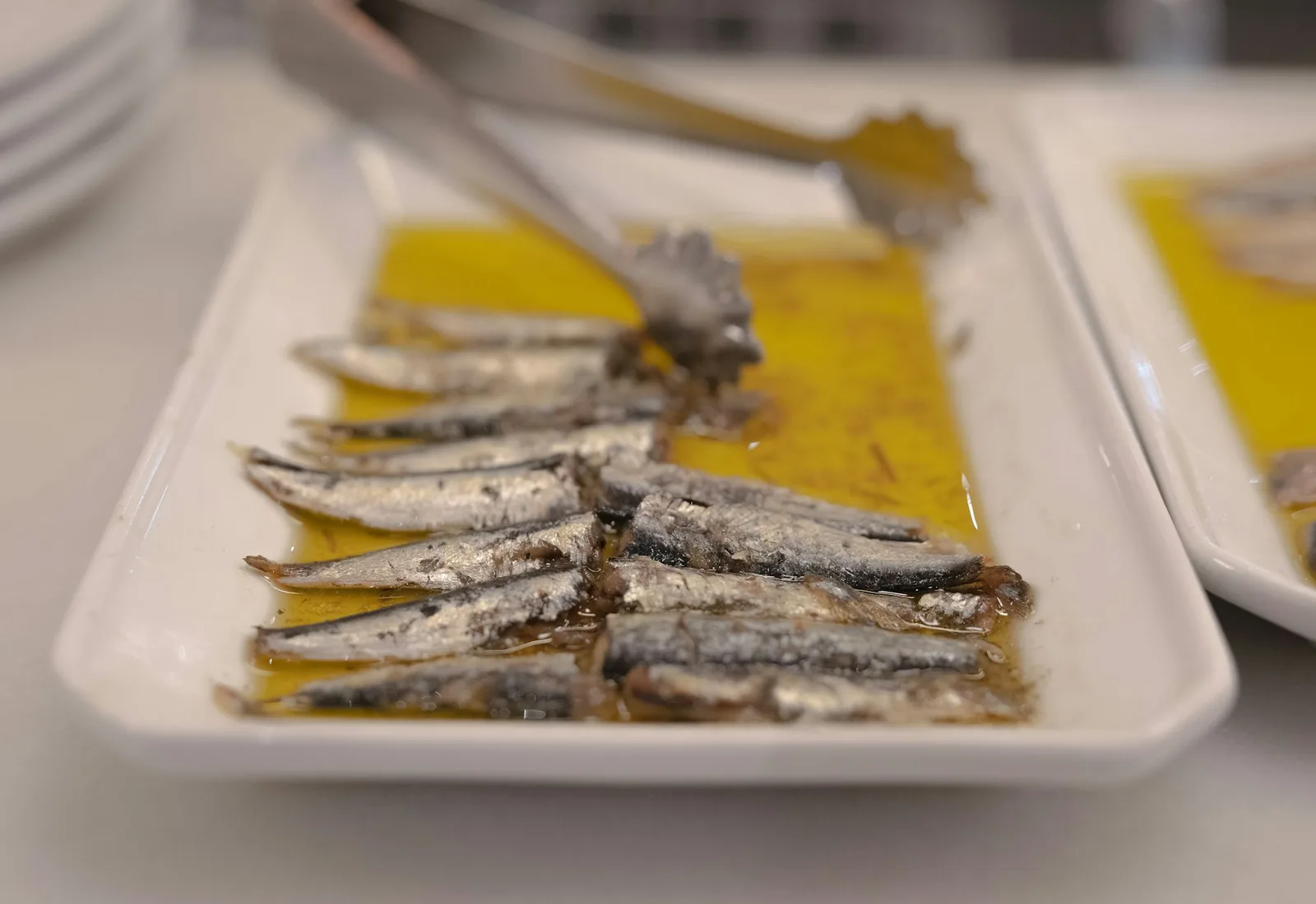 Cured anchovy fillets