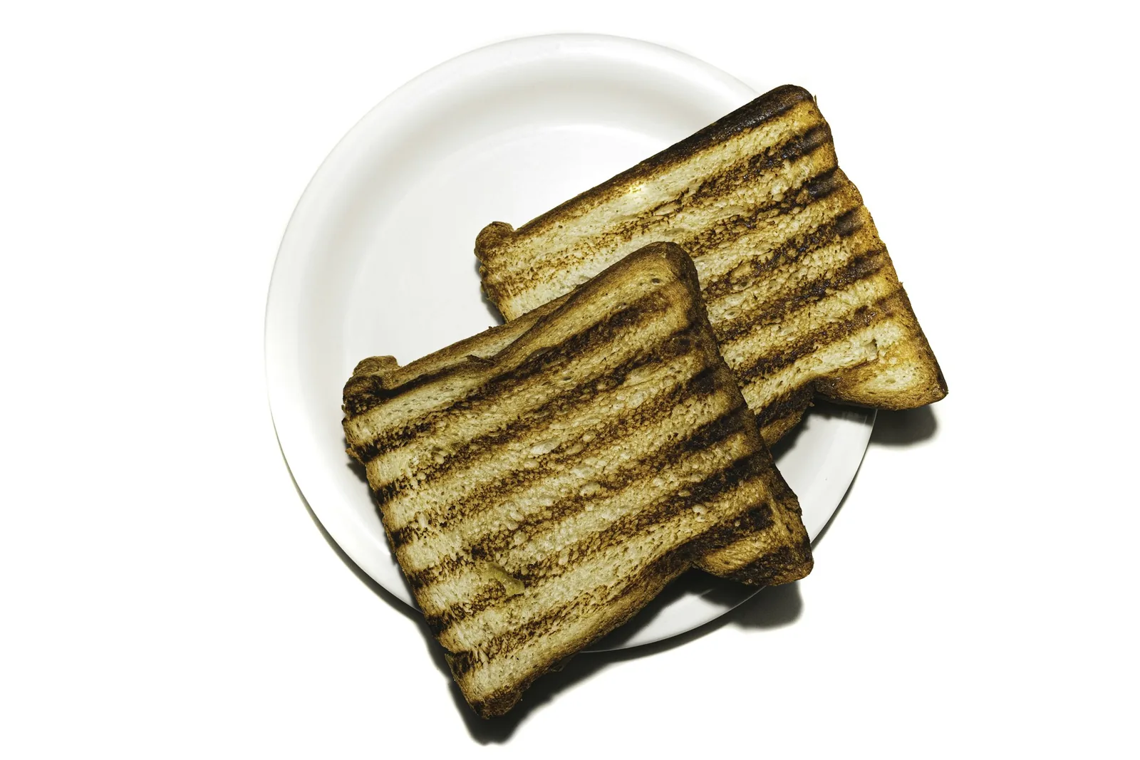 Golden toasted bread