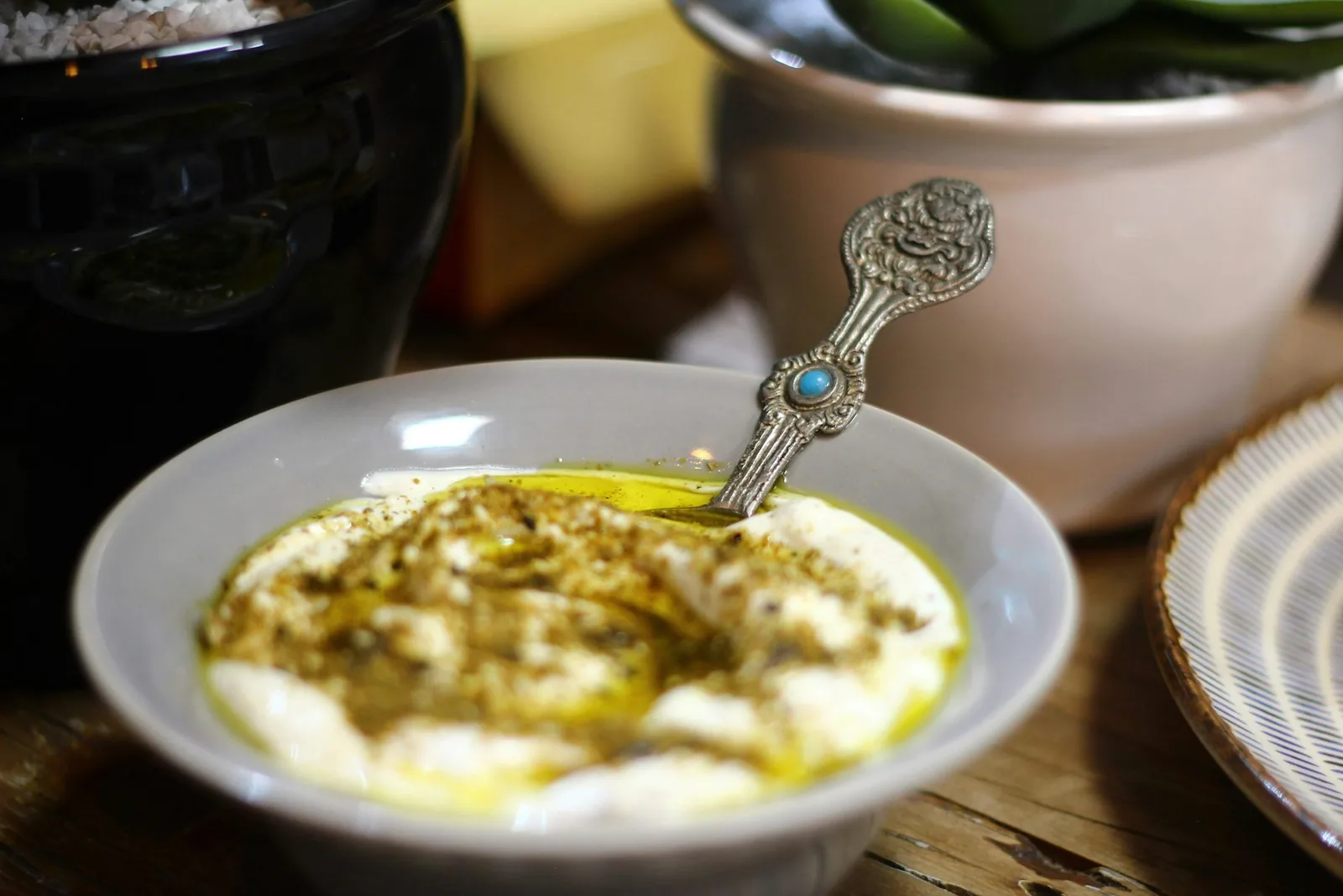 Ricotta cheese in a bowl