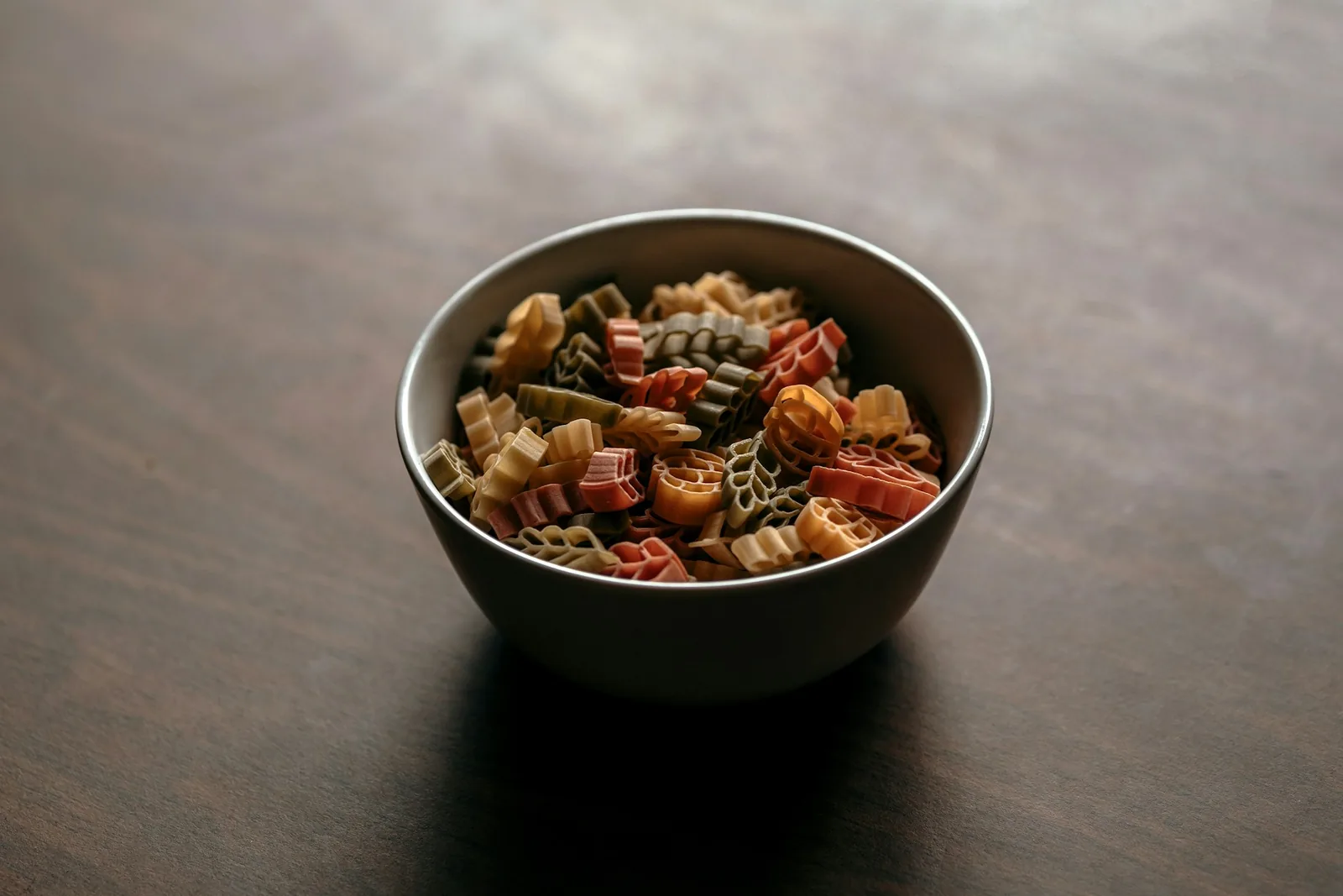 Small dried pasta shapes