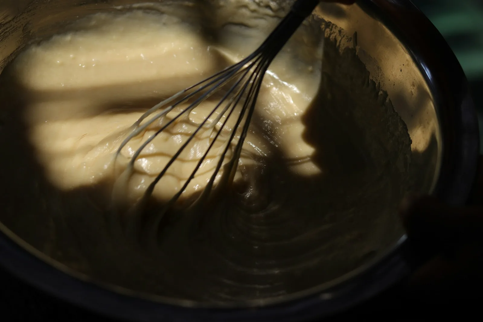 Batter in a bowl
