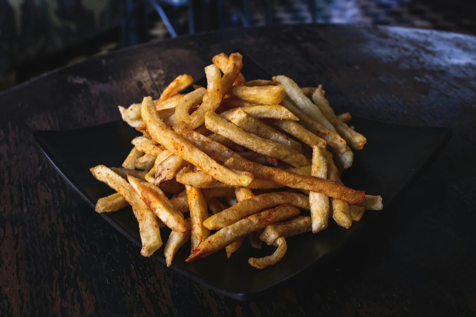 Fries in warm light