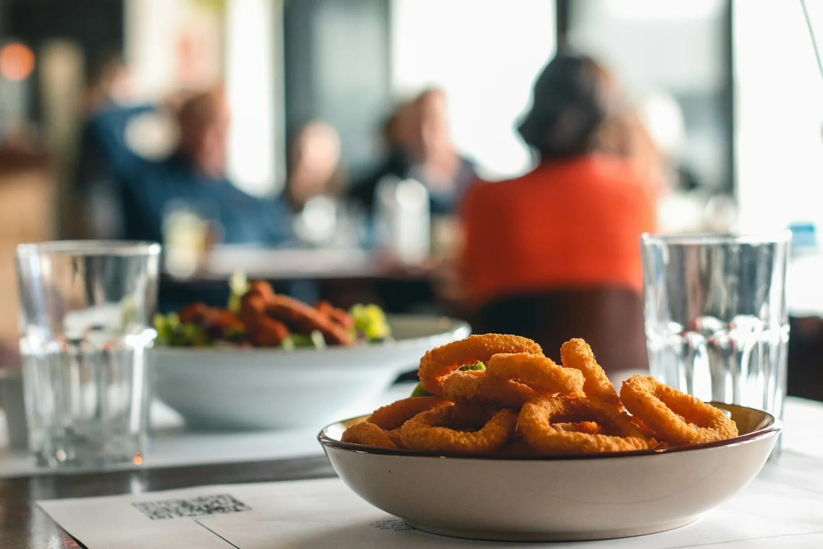 Stacked onion rings