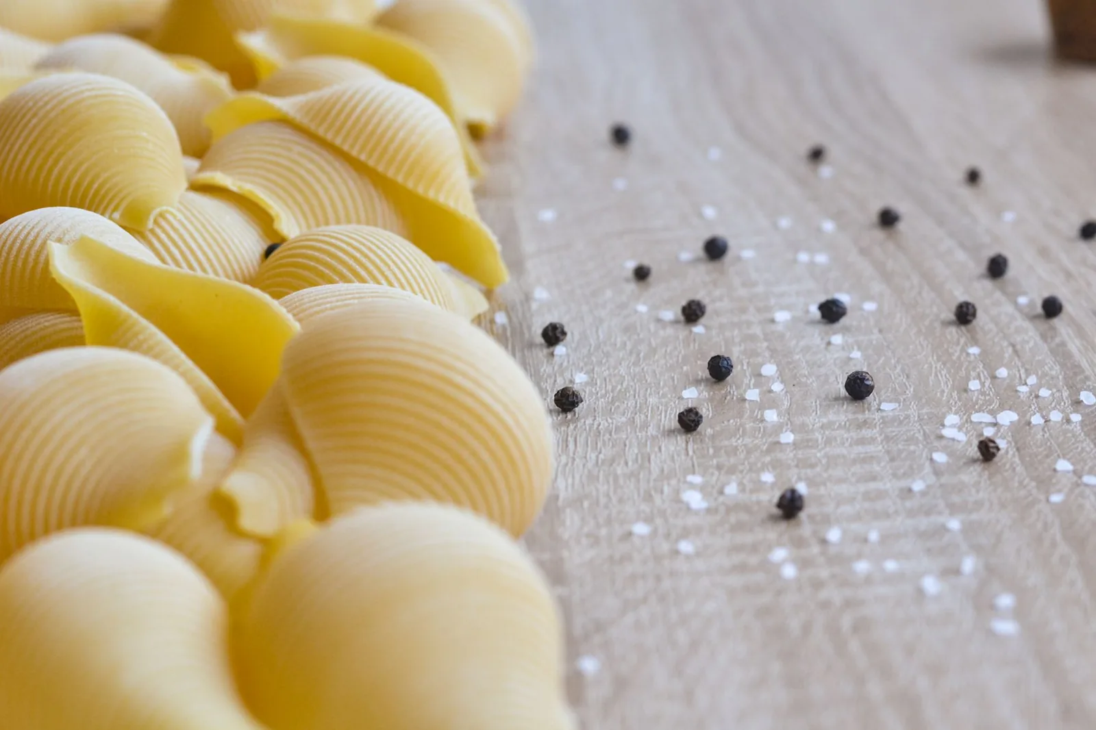 Dried pasta shells