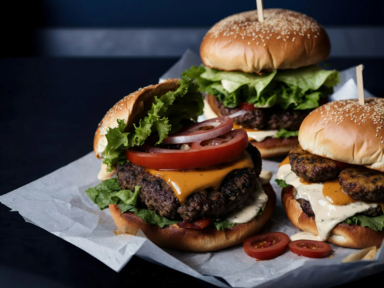 Burgers on a surface
