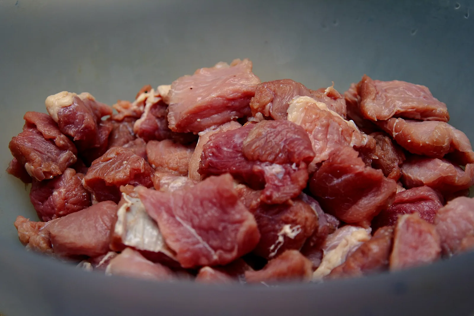 Raw ground beef