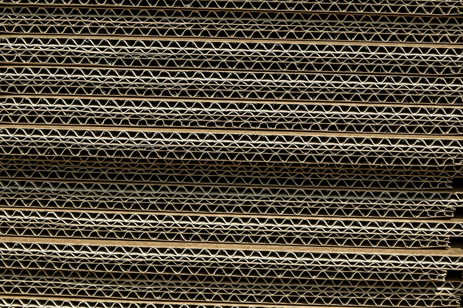 Corrugated cardboard